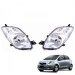 Coppia Fari - Faro Proiettore Anteriore per Toyota Yaris dal 2006 al 2008